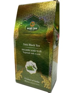 Чай черный Tulsi Black Tea Ассам тулси 80 г Arati tea