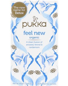 Чай Feel new organic травяной 20 пакетиков Pukka