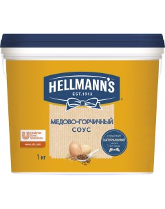 Соус Hellmann s медово горчичный 1 кг Hellmann's real
