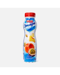 Йогурт питьевой персик и маракуйя 1 2 290 г Эрмигурт