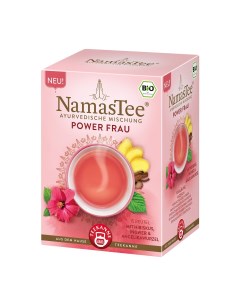 Чай в пакетиках Power Frau Женская Сила Имбирь и Корень Дягиля 15 пакетиков Namastee