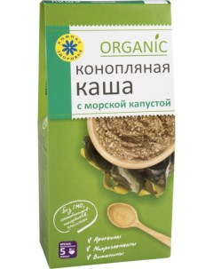 Каша конопляная organic с морской капустой 250 г Компас здоровья