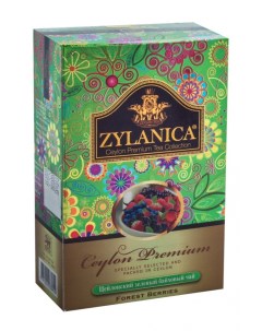 Чай Ceylon Premium Forest Berriest зеленый байховый с лесными ягодами 100 г Zylanica