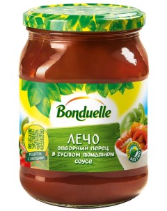 Лечо Отборный перец в густом томатном соусе 500мл Bonduelle