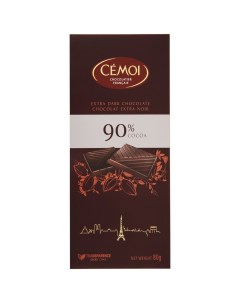 Шоколад семуа 90 какао горький 100 г к к дипа с а с франция Cemoi