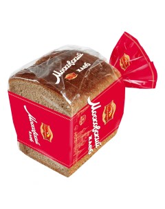 Хлеб Московский ржано пшеничный половинка нарезанный 340 г Черемушки