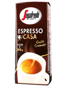 Кофе Espresso Casa в зернах 1 кг Segafredo zanetti