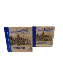 Пастила Краснодарская ассорти 2 упаковки по 100 грамм Кубанское подворье