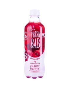 Газированный напиток Merry Berry малина 480 мл Fresh bar