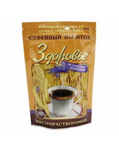 Кофейный напиток без кофеина 100 г х 6 шт Здоровье