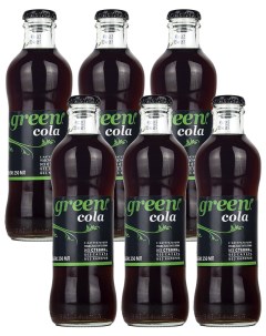 Напиток Cola без сахара Кола 6 шт по 0 25 л Green