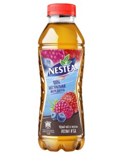 Холодный чай черный со вкусом лесных ягод 1 5 л Nestea