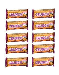 Батончик CRUNCH Protein Bar набор 10шт по 50г Брауни чизкейк Bombbar