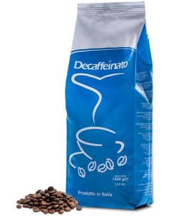 Кофе в зернах Decaffeinato без кофеина 1 кг Cavaliere