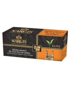 Чай черный Элит 25 пакетиков Nargis