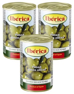 Оливки без косточки 300 гр 3 шт Iberica