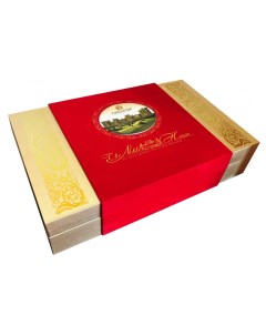 Черный чай Подарочный набор Благородный Дом в шкатулке 100 г х 2 шт Chelton