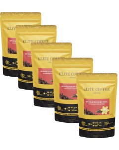 Кофе в капсулах Французская ваниль 50 капсул Elite coffee collection
