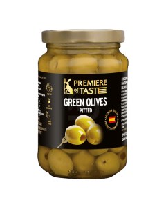 Оливки зеленые без косточек 290 л Premiere of taste