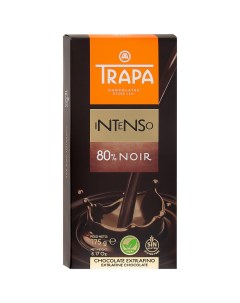 Шоколад Intenso горький 80 175 г Trapa