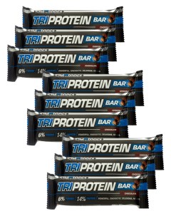Протеиновый батончик TRI Protein bar Шоколад 9х50г Ironman