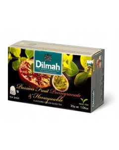 Чай черный Fun маракуйя в пакетиках 1 5 г x 20 шт Dilmah