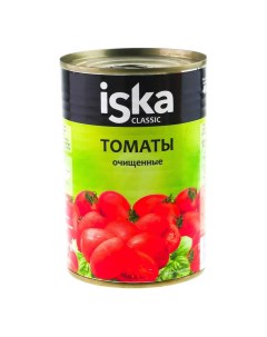 Томаты очищенные в томатном соке 2 55 кг Iska
