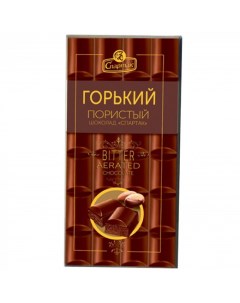 Шоколад горький пористый 70 г Спартак