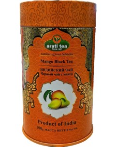 Чай Mango Black Tea черный Ассам манго 100 г Arati tea