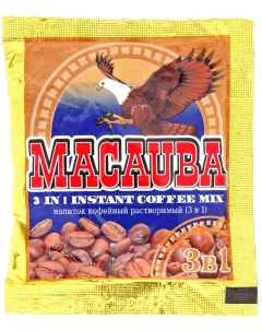 Кофейный напиток 3 в 1 растворимый 20 г Macauba