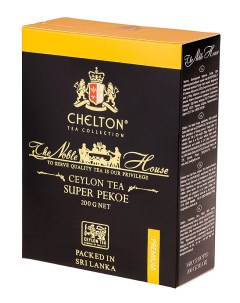 Чай черный листовой Благородный дом Super Pekoe 200 г Chelton