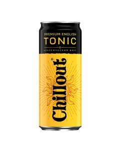 Газированный напиток Premium English Tonic сильногазированный 0 33 л Chillout