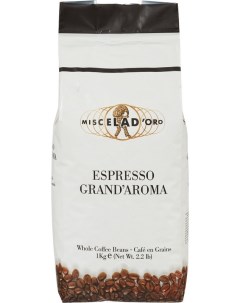 Кофе Miscela d Oro Grand Aroma в зернах 1 кг Miscela d'oro