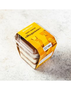 Торт мини Медовик 150 г Вкусвиллайс