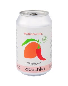 Напиток Манго Чили среднегазированный 0 33 л Лапочка