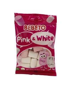 Суфле маршмеллоу Bebeto Pink White клубника и ваниль 30 г Bebetto