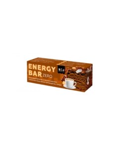 Батончик Energy Bar Zero шоколадный с кокосом 45 г Soj