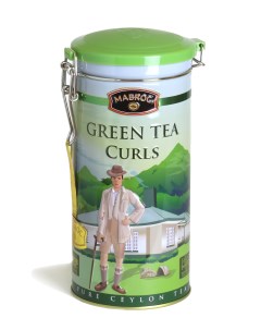 Чай зеленый Зеленые кольца листовой Шри Ланка 200 гр Mabroc