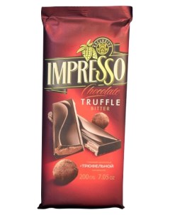 Шоколад Impresso с трюфельной начинкой 200г Спартак