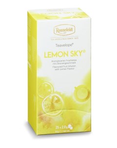 Чай фруктовый Teavelope Lemon Sky Лимонное небо 1 пачка по 25 пакетиков Ronnefeldt