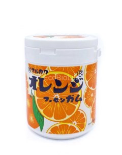Жевательная резинка Апельсин банка Orange Bottle Gum 130 г Marukawa