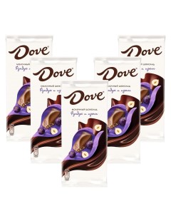 Молочный шоколад Фундук изюм Флоу пак 90гр 5шт Dove