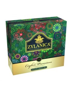 Чай Ceylon Premium зеленый 100 пакетиков Zylanica