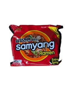 Лапша быстрого приготовления Ramen Extra Spicy 120 г Samyang