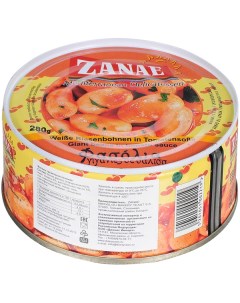 Фасоль гигантская печеная в томатном соусе 280 г Zanae