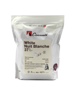 Белый шоколад Carma White Nuit Blanche 37 какао 1 5 кг Nobrand