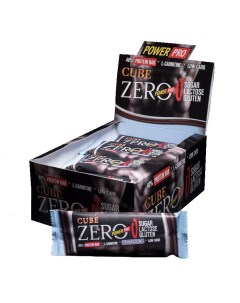 Батончики Cube ZERO 50 г 20 шт вкус кокос Power pro