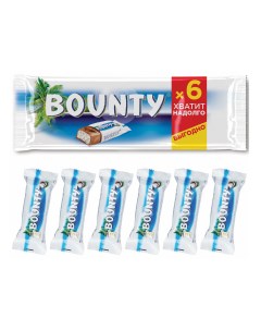 Шоколадный батончик 27 5 г х 6 шт Bounty