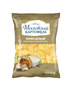 Чипсы картофельные белые грибы 130 г Московский картофель