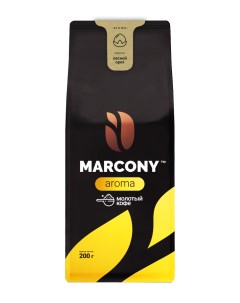 Кофе молотый AROMA со вкусом лесного ореха 200г Marcony
